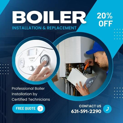 propane boiler installation and replacement cost Long Island